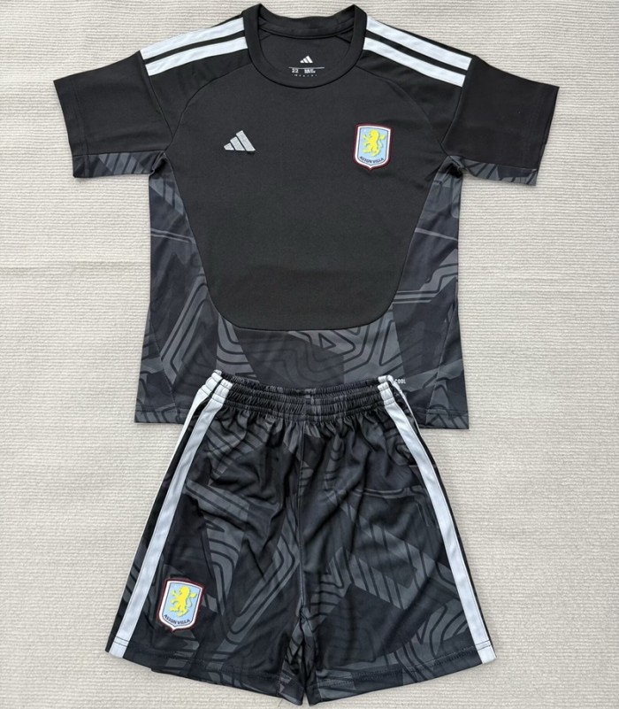 26/27 Aston Villa goalkeeper Adult Set black