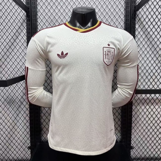 26/27 Spain Away Player Versio long sleeves