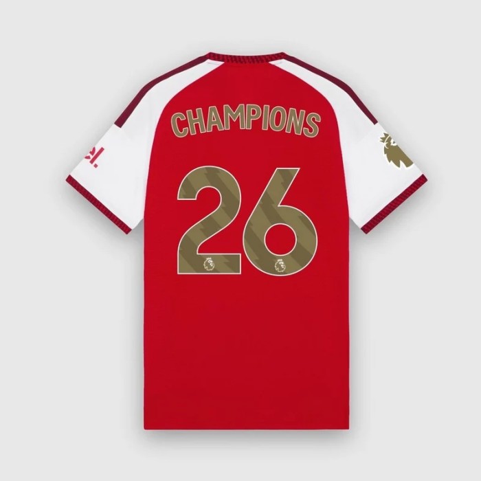 26/27 Arsenal Premier League Champions Home Shirt