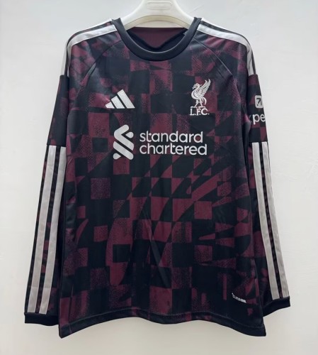 26/27 liverpool third football Jersey Long sleeves