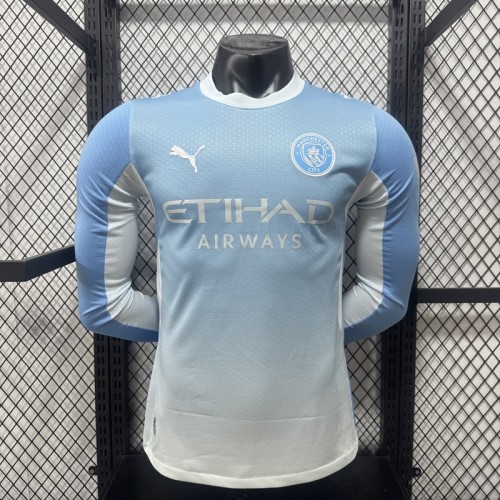 26/27 Manchester City home Player version long sleeves