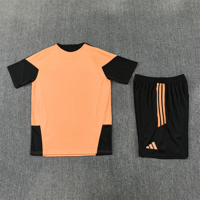26/27 Arsenal kids Short sleeve training suit orange