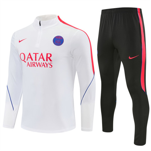 26/27 PSG kids training suit white