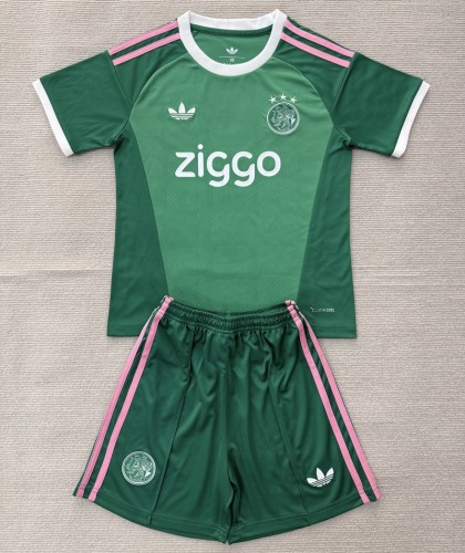 26/27 Ajax goalkeeper kids kit green