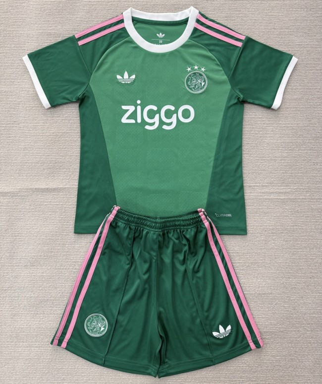 26/27 Ajax goalkeeper kids kit green