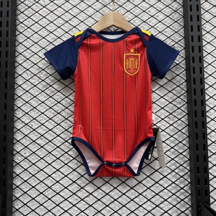 26/27 Spain home baby shirt