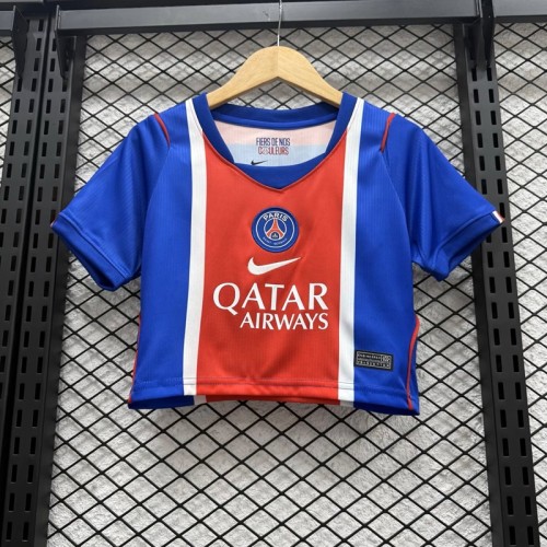 26/27 PSG home women's short football Jersey