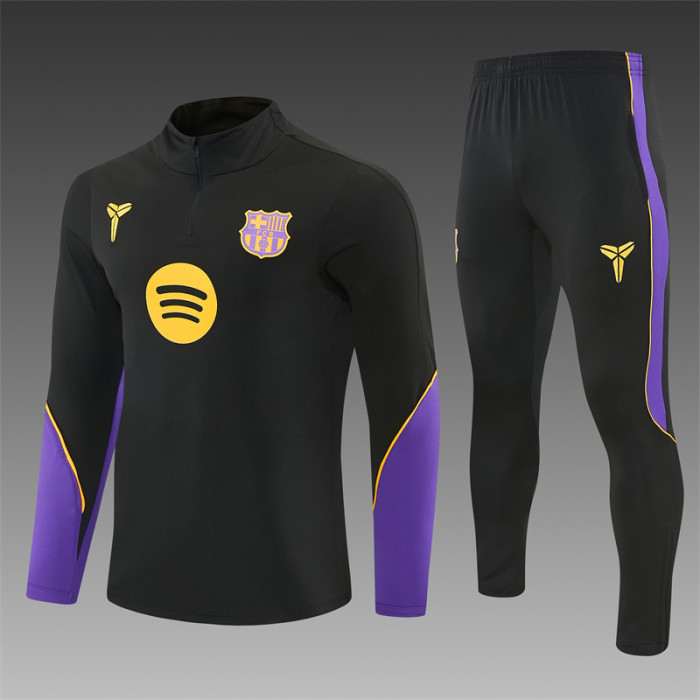 26/27 Barcelona Adult training suit light black