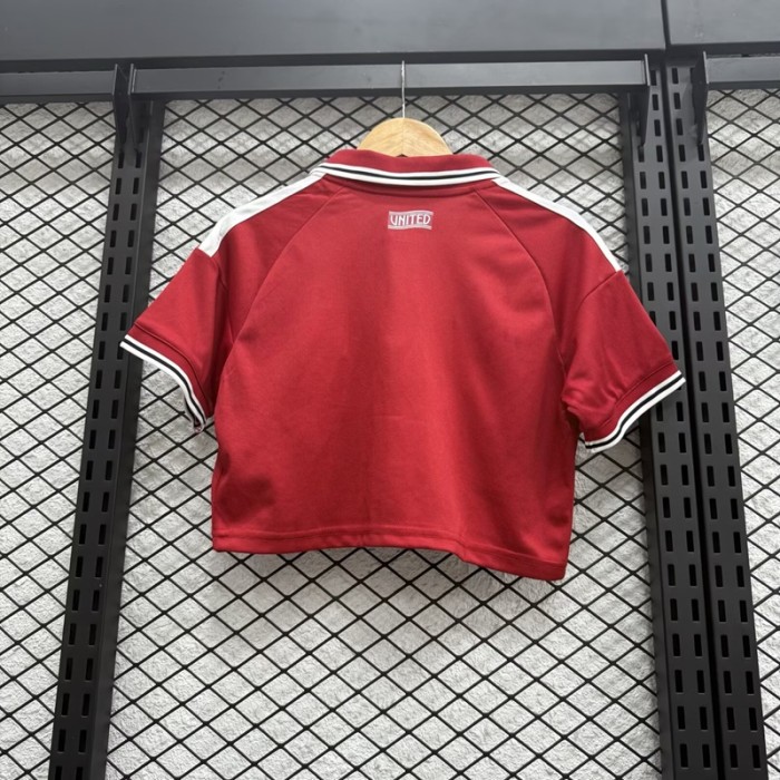 26/27 Manchester United home women's short football Jersey