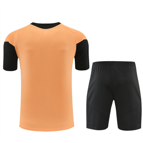26/27 Arsenal kids Short sleeve training suit orange