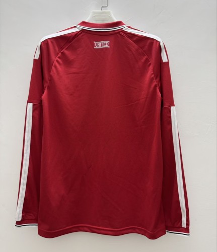 27/28 Manchester United home Long sleeve football jersey