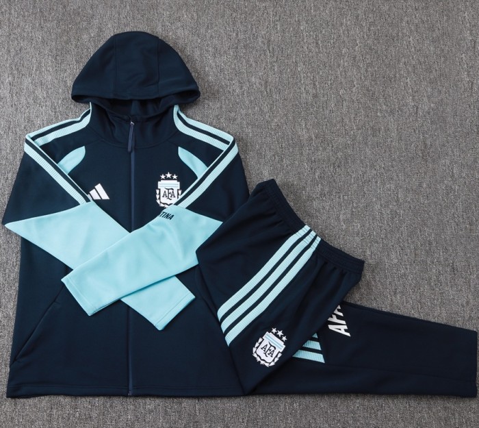 26/27 Argentina kids jacket wear a hat Royal Blue