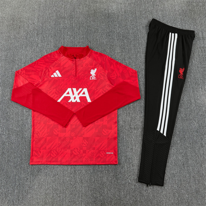26/27 Liverpool kids training suit red