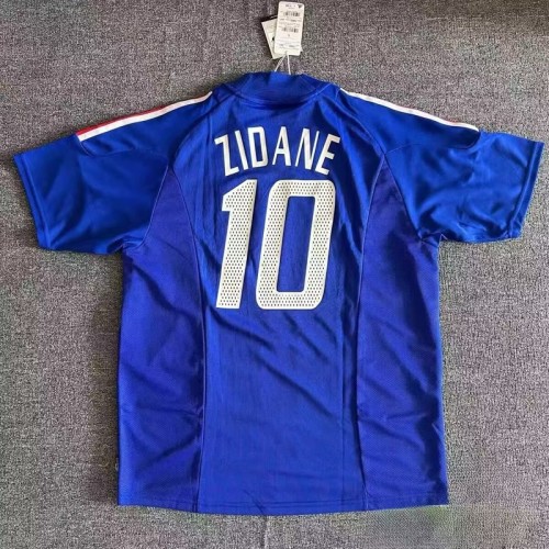 Retro 2002 France home football jersey