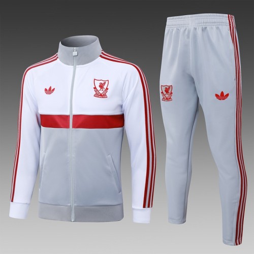 26/27 Liverpool Adult jacket white