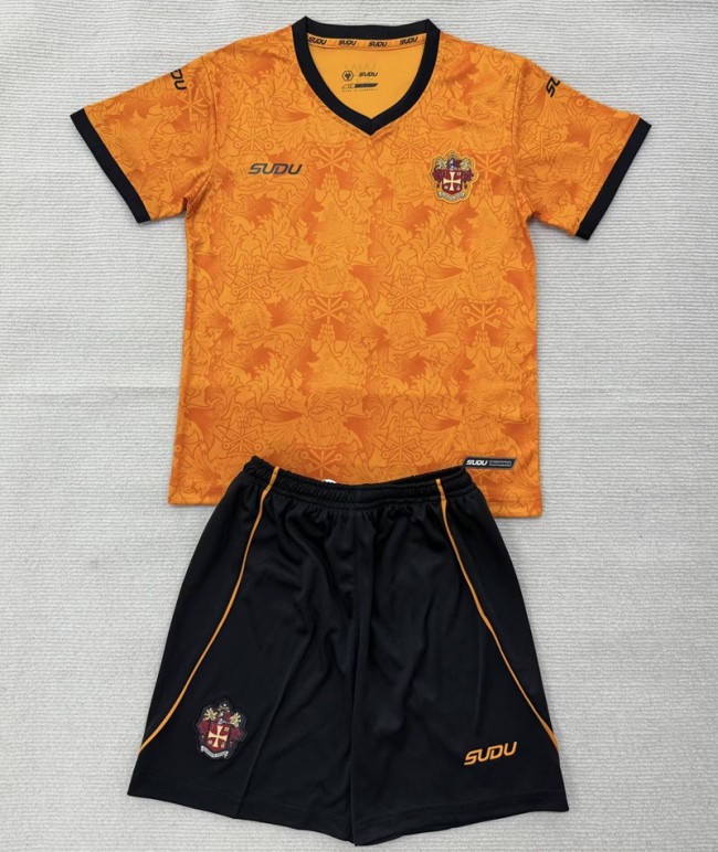 26/27 Wolverhampton Wanderers home kids kit