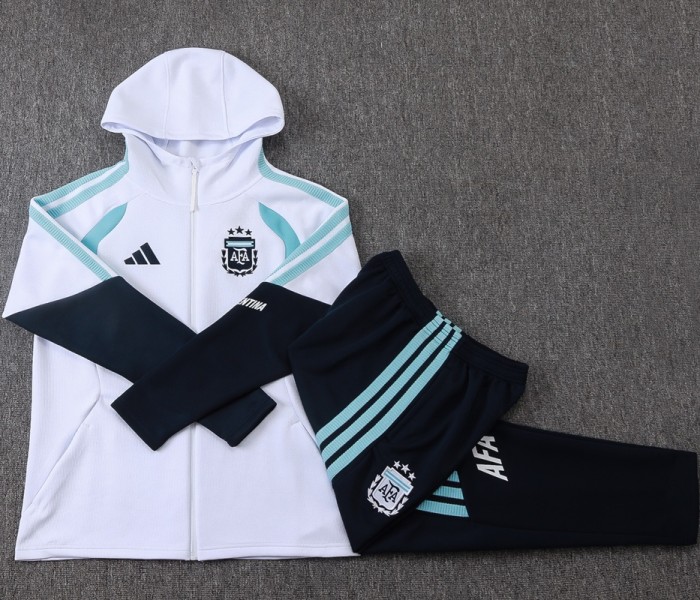 26/27 Argentina Adult jacket wear a hat white