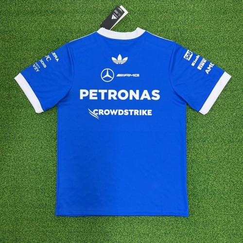 2026 Mercedes F1 shirt blue