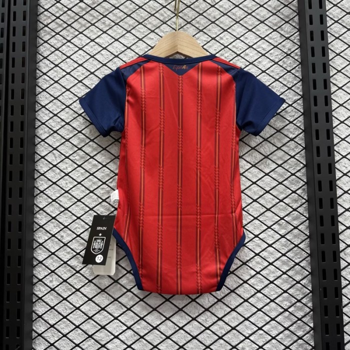 26/27 Spain home baby shirt