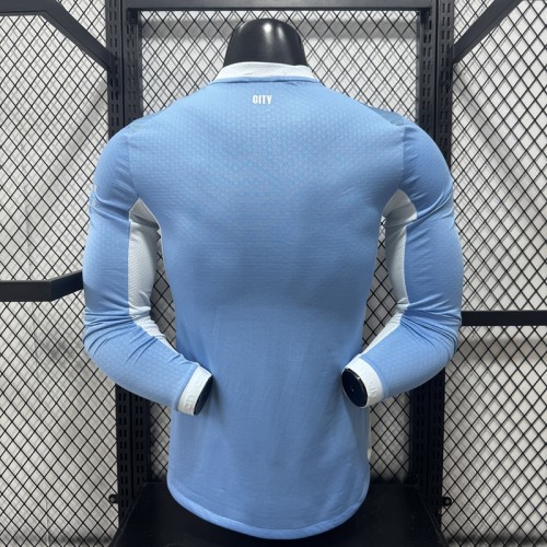 26/27 Manchester City home Player version long sleeves