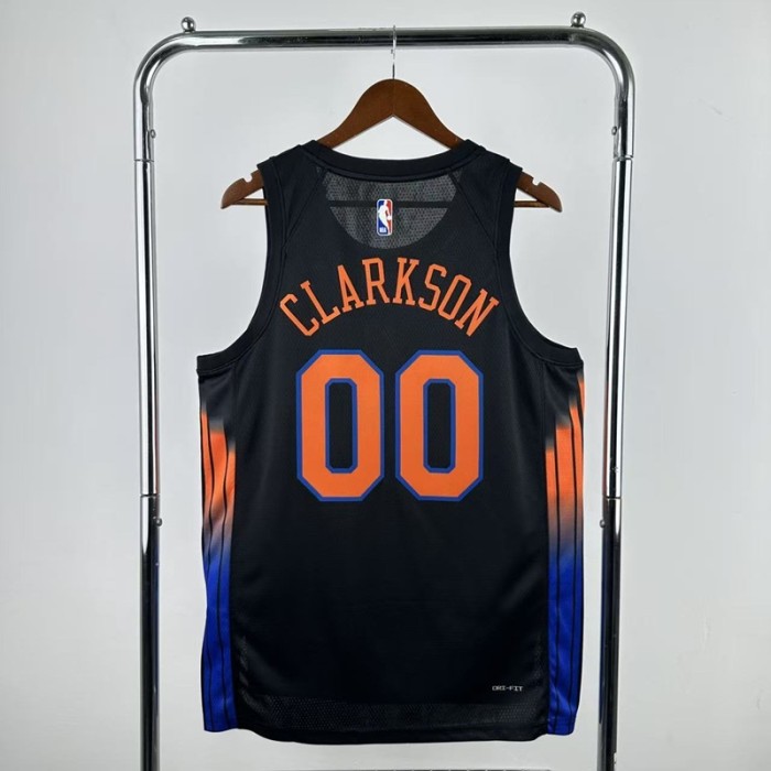 NBA New York Knicks CLARKSON #00 Basketball Jersey