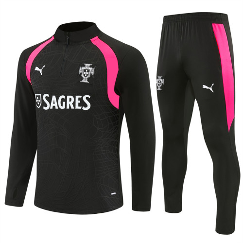 26/27 Portugal kids training suit black
