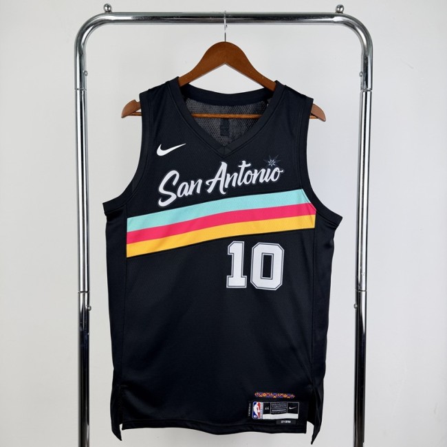 NBA San Antonio Spurs SOCHAM #10 Basketball Jersey