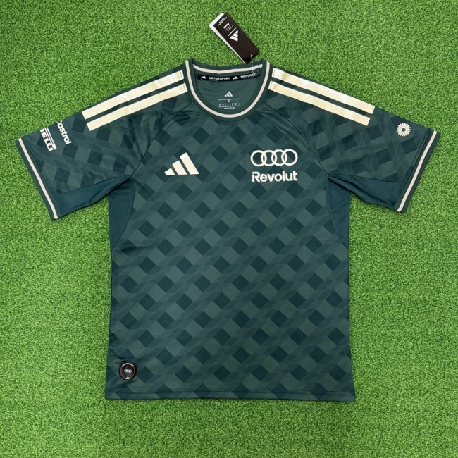 2026 Audi F1 T-shirt dark green