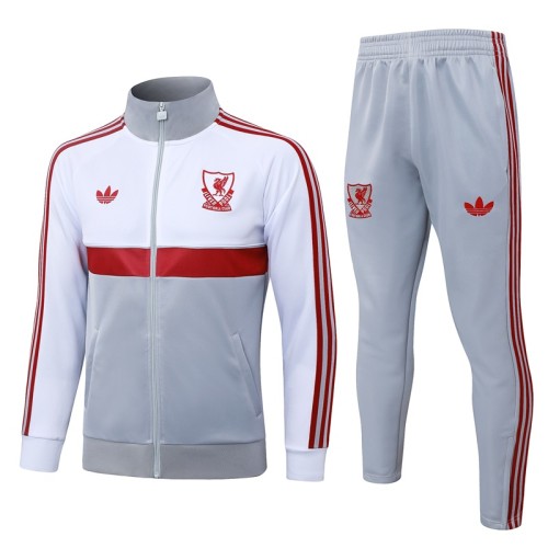 26/27 Liverpool kids jacket white