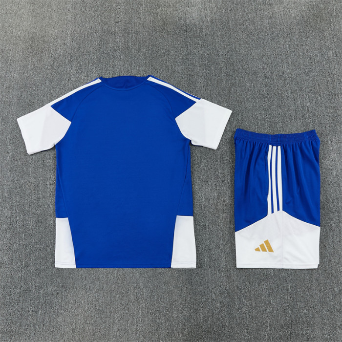 26/27 Juventus Short sleeve training Adult suit blue