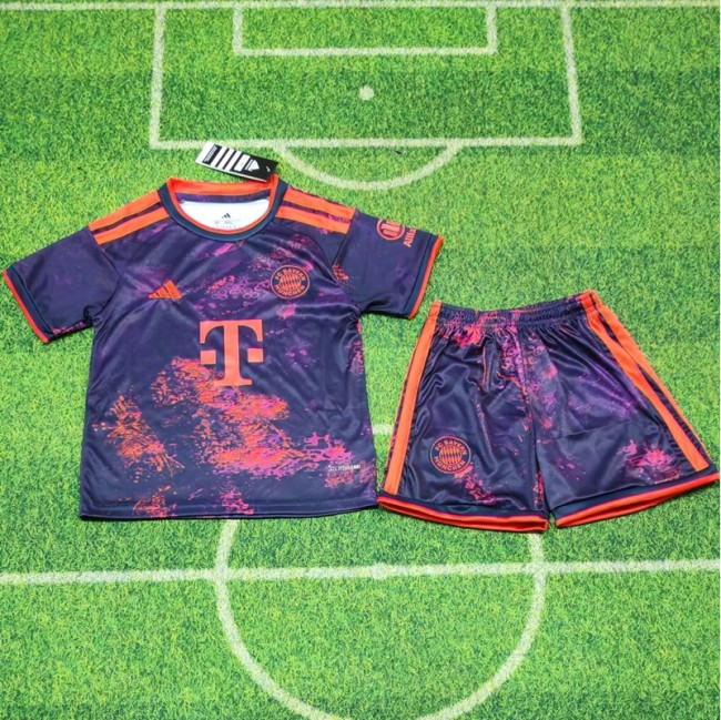 26/27 bayern munich third kids kit