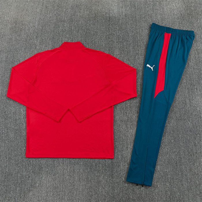 26/27 Portugal kids training suit red