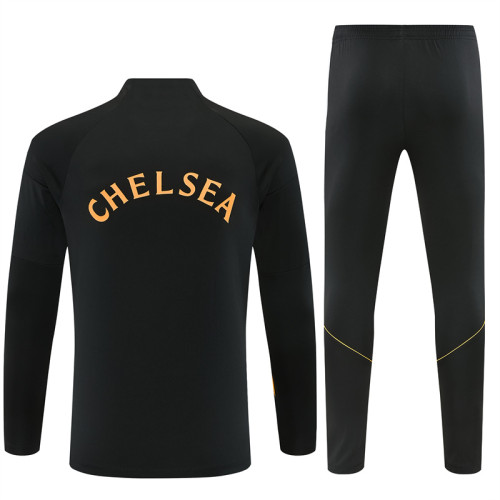 26/27 Chelsea kids training suit black