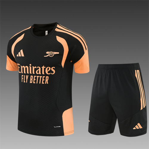26/27 Arsenal Short sleeve training Adult suit black