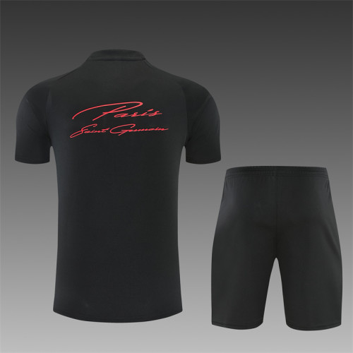 26/27 PSG short sleeved Adult training suit black