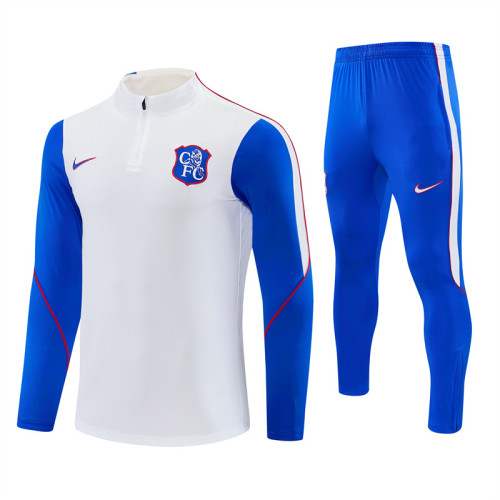 26/27 Chelsea kids training suit blue white