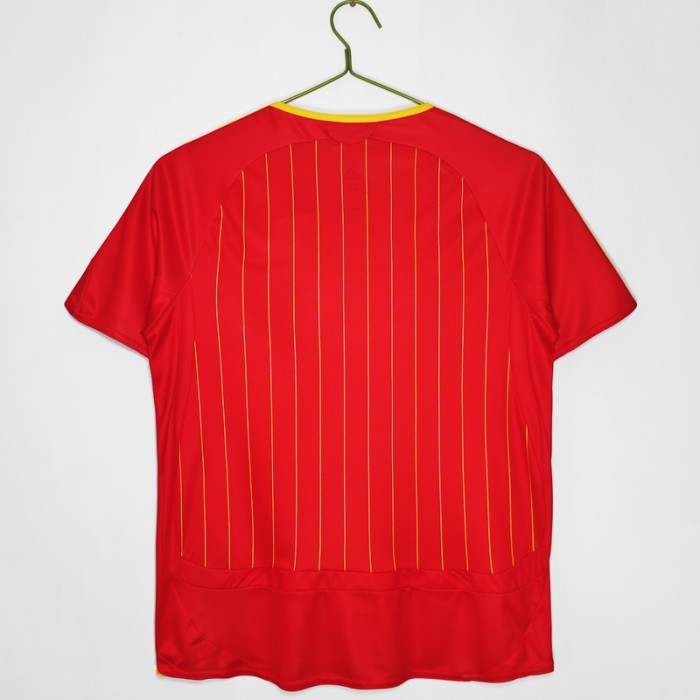 Retro 2006 Spain home football Jersey
