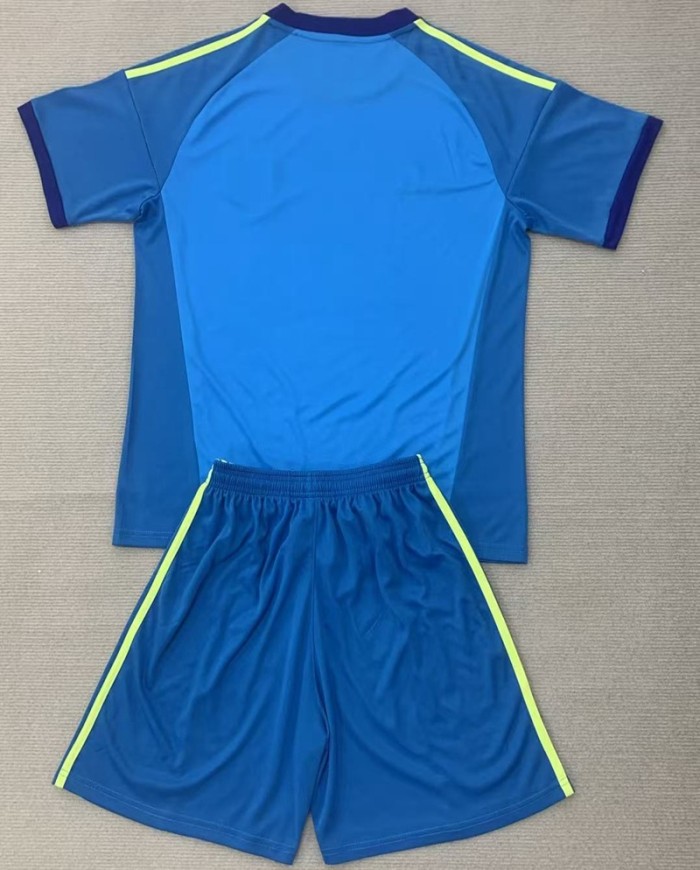 26/27 Spain goalkeeper Adult Set blue