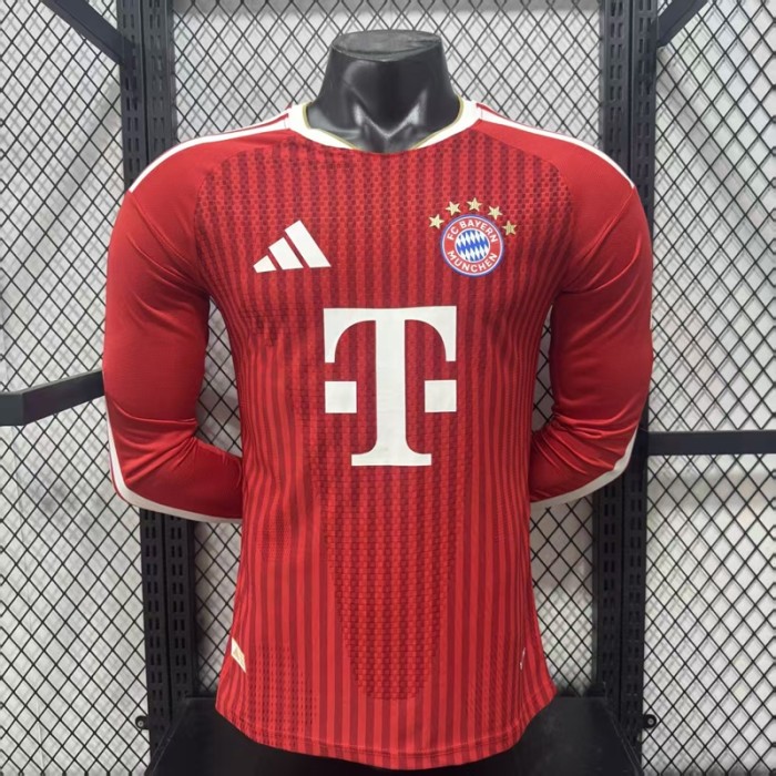 26/27 bayern munich home Player Version long sleeves