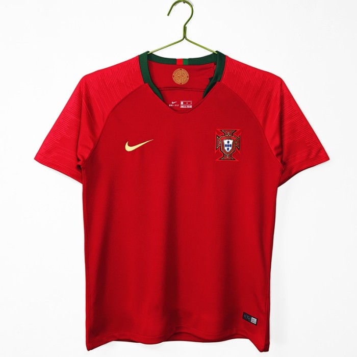 Retro 2018 Portugal home football Jersey