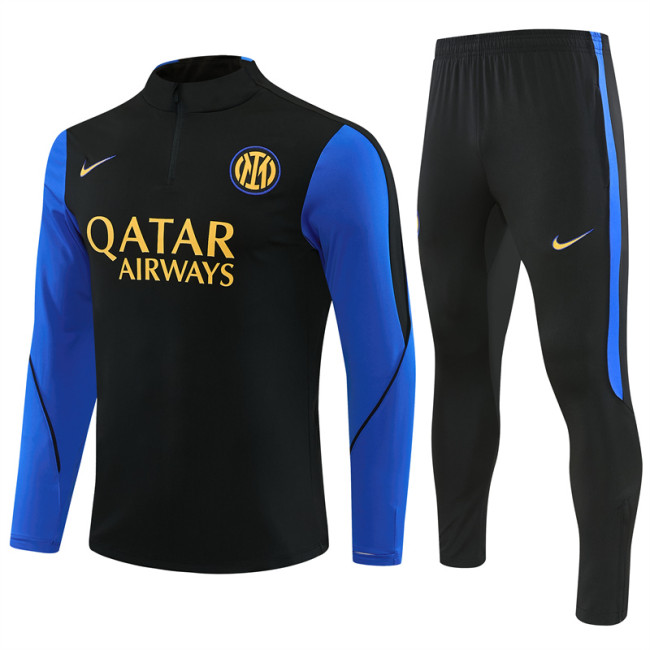 26/27 inter milan kids training suit royal black
