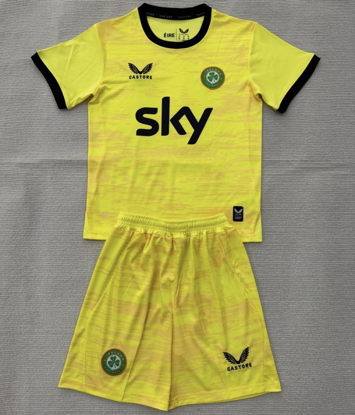 26/27 Ireland goalkeeperkids kit Yellow
