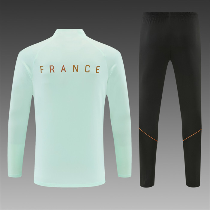 26/27 France training Adult suit light green