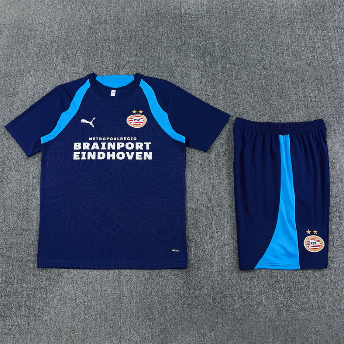 26/27 Eindhoven Short sleeve training Adult suit Royal Blue