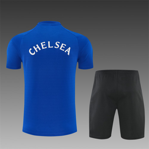 26/27 Chelsea short sleeved Adult training suit blue
