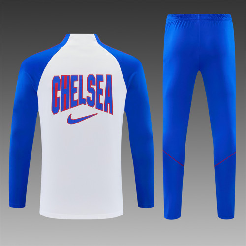 26/27 Chelsea  Adult training suit blue white