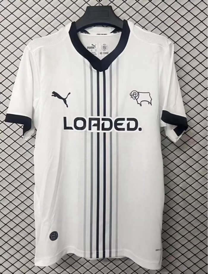 26/27 Derby County home football Jersey