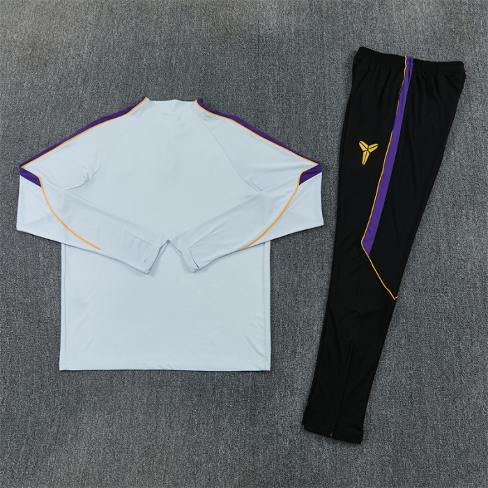 26/27 Barcelona Adult training suit light gray