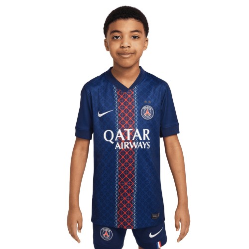 25/26 PSG Paris home Champions kids kit