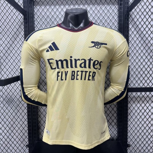 26/27 Arsenal third Player version long sleeves